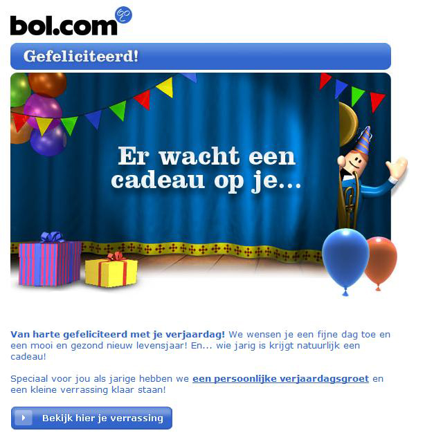 Verjaardag Bol.com