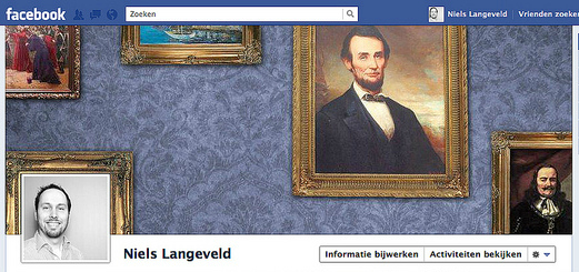Facebook Timeline voorbeeld 2